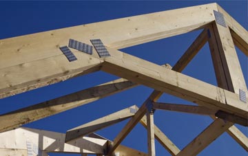 Old Cornhill roof trusses for new builds and additions